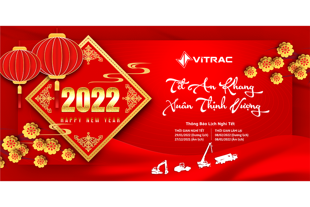 VITRAC Thông báo lịch nghỉ Tết Nguyên Đán 2022