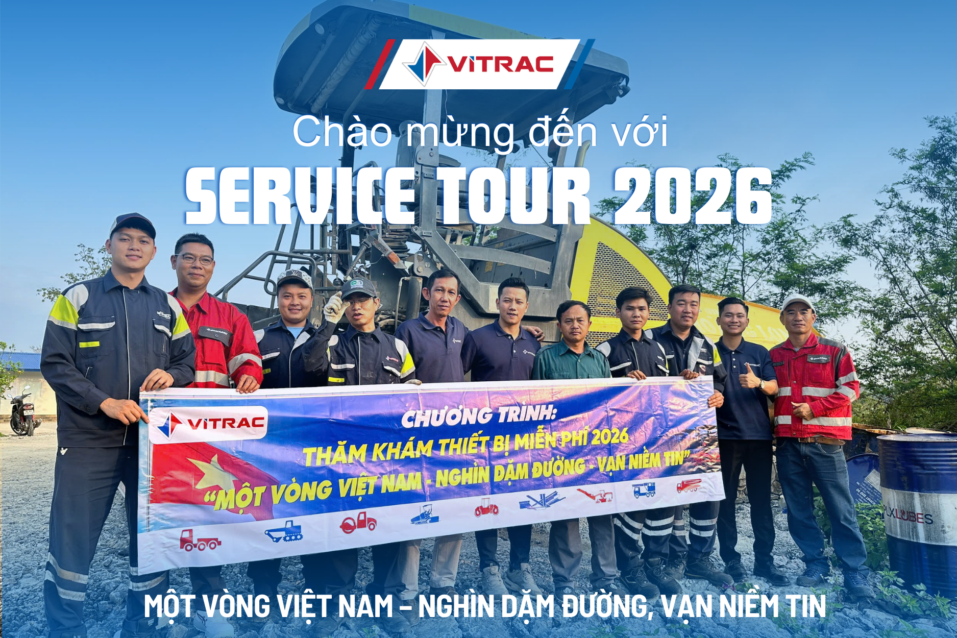 SERVICE TOUR 2026 CỦA VITRAC CHÍNH THỨC KHỞI HÀNH